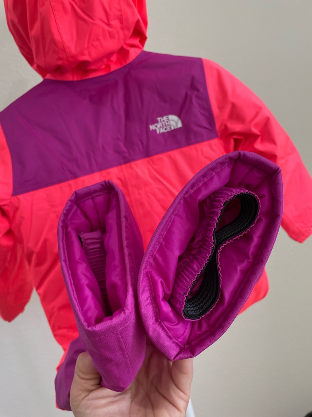 The North Face Baby Toddler Freedom Dryvent Pink & Purple Snowsuit 18-24 Mon - Picture 10 of 10